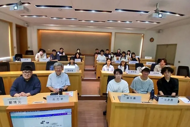 創辦人於政治大學科技管理與智慧財產研究所專題演講（圖／政大科智所）